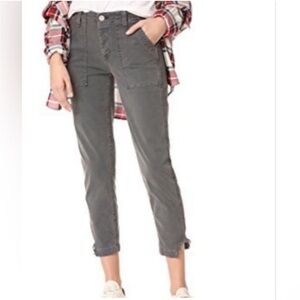 McGuire Cropped Utility Pant Grey Sz 26